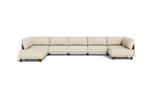 Load image into Gallery viewer, Luna - Sectional - Sunset Beige - High Arms - Low Legs
