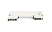 Load image into Gallery viewer, Luna - Sectional - Snowdrift - High Arms - Tall Legs
