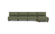 Load image into Gallery viewer, Luna - Sofa - Moss Green - High Arms - Low Legs
