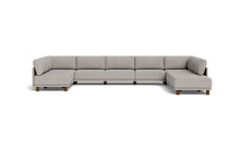Load image into Gallery viewer, Luna - Sectional - Dream Grey - High Arms - Low Legs

