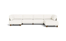 Load image into Gallery viewer, Luna - Sectional - Snowdrift - High Arms - Low Legs
