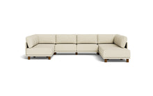Load image into Gallery viewer, Luna - Sectional - Sunset Beige - High Arms - Low Legs
