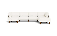 Load image into Gallery viewer, Luna - Sectional - Snowdrift - High Arms - Tall Legs
