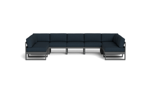 Load image into Gallery viewer, Mistral - Sectional - Pebble - Block - Cool Water
