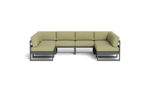 Load image into Gallery viewer, Mistral - Sectional - Pebble - Block - Fern
