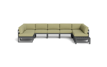 Load image into Gallery viewer, Mistral - Sectional - Pebble - Block - Fern
