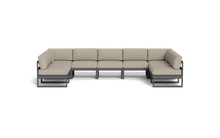 Load image into Gallery viewer, Mistral - Sectional - Pebble - Block - Sandcastle
