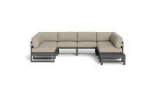 Load image into Gallery viewer, Mistral - Sectional - Pebble - Block - Sandcastle
