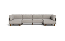 Load image into Gallery viewer, Luna - Sectional - Dream Grey - High Arms - Low Legs
