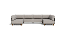 Load image into Gallery viewer, Luna - Sectional - Dream Grey - High Arms - Low Legs
