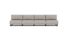 Load image into Gallery viewer, Luna - Sofa - Dream Grey - High Arms - Low Legs
