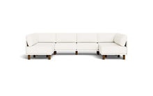 Load image into Gallery viewer, Luna - Sectional - Snowdrift - High Arms - Tall Legs
