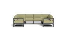 Load image into Gallery viewer, Mistral - Sectional - Pebble - Block - Fern
