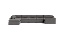 Load image into Gallery viewer, Ciello XL - Sectional - Storm Grey - Regular Arms
