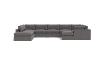 Load image into Gallery viewer, Ciello XL - Sectional - Storm Grey - Regular Arms
