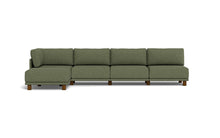 Load image into Gallery viewer, Luna - Sofa - Moss Green - High Arms - Low Legs
