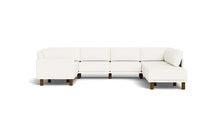 Load image into Gallery viewer, Luna - Sectional - Snowdrift - High Arms - Tall Legs
