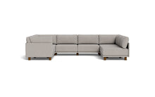 Load image into Gallery viewer, Luna - Sectional - Dream Grey - High Arms - Low Legs
