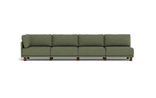 Load image into Gallery viewer, Luna - Sofa - Moss Green - High Arms - Low Legs
