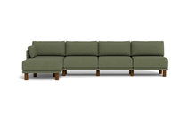 Load image into Gallery viewer, Luna - Sofa - Moss Green - Low Arms - Tall Legs
