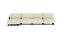Load image into Gallery viewer, Luna - Sofa - Sunset Beige - Low Arms - Tall Legs
