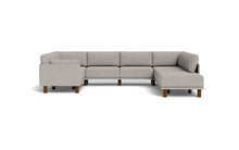 Load image into Gallery viewer, Luna - Sectional - Dream Grey - Low Arms - Tall Legs
