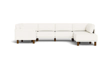 Load image into Gallery viewer, Luna - Sectional - Snowdrift - Low Arms - Tall Legs
