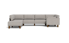 Load image into Gallery viewer, Luna - Sectional - Dream Grey - Low Arms - Tall Legs
