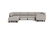 Load image into Gallery viewer, Luna - Sectional - Dream Grey - Low Arms - Tall Legs
