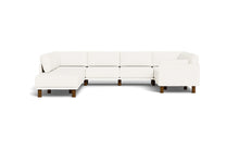 Load image into Gallery viewer, Luna - Sectional - Snowdrift - Low Arms - Tall Legs
