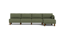 Load image into Gallery viewer, Luna - Sofa - Moss Green - Low Arms - Tall Legs
