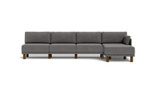 Load image into Gallery viewer, Luna - Sofa - Storm Grey - Low Arms - Tall Legs
