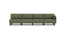 Load image into Gallery viewer, Luna - Sofa - Moss Green - Low Arms - Tall Legs
