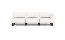 Load image into Gallery viewer, Luna - Sofa - Snowdrift - Low Arms - Tall Legs
