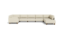 Load image into Gallery viewer, Luna - Sectional - Sunset Beige - Low Arms - Low Legs
