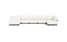 Load image into Gallery viewer, Luna - Sectional - Snowdrift - Low Arms - Low Legs
