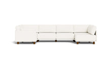 Load image into Gallery viewer, Luna - Sectional - Snowdrift - Low Arms - Low Legs
