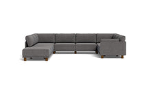Load image into Gallery viewer, Luna - Sectional - Storm Grey - Low Arms - Low Legs
