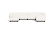 Load image into Gallery viewer, Luna - Sectional - Snowdrift - Low Arms - Low Legs
