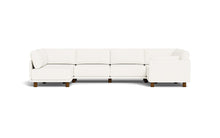 Load image into Gallery viewer, Luna - Sectional - Snowdrift - Low Arms - Low Legs
