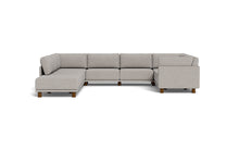 Load image into Gallery viewer, Luna - Sectional - Dream Grey - High Arms - Low Legs
