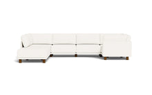 Load image into Gallery viewer, Luna - Sectional - Snowdrift - High Arms - Low Legs
