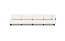 Load image into Gallery viewer, Luna - Sofa - Snowdrift - High Arms - Low Legs
