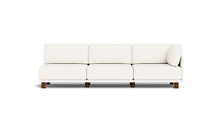 Load image into Gallery viewer, Luna - Sofa - Snowdrift - High Arms - Low Legs
