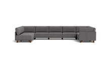 Load image into Gallery viewer, Luna - Sectional - Storm Grey - High Arms - Low Legs
