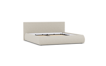 Load image into Gallery viewer, Ara Bed - King - Upholstered - Silken Sand - Non-storage
