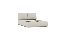 Load image into Gallery viewer, Ara Bed - Full - Upholstered - Silken Sand - Storage

