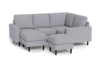 Load image into Gallery viewer, Altus - Sectional - Fog - Square Arms
