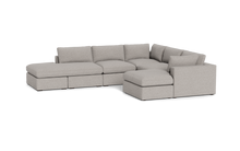 Load image into Gallery viewer, Ciello XL - Sectional - Dream Grey - Regular Arms
