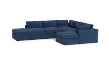 Load image into Gallery viewer, Ciello XL - Sectional - Night Sky - Regular Arms
